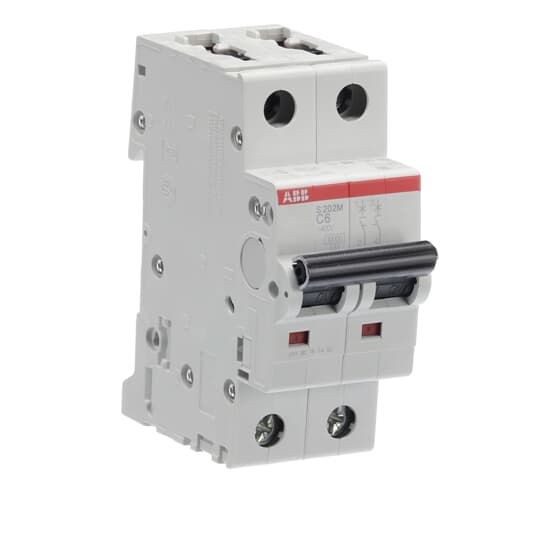 Miniature Circuit Breaker - S200M - 2P - 6 A - C - (AC) 10 kA – Image 3 of 4