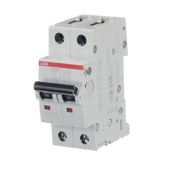 Miniature Circuit Breaker - S200M - 2P - 32 A - C - (AC) 10 kA