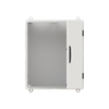 Wall-mounting cabinet, Field width: 2, Rows: 4, 650 mm x 550 mm x 350 mm, Grounded (Class I), IP55