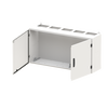Wall-mounting cabinet, Field width: 5, Rows: 4, 650 mm x 1300 mm x 350 mm, Grounded (Class I), IP55