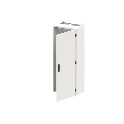 Wall-mounting cabinet, Field width: 2, Rows: 9, 1400 mm x 550 mm x 350 mm, Grounded (Class I), IP55
