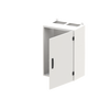 Wall-mounting cabinet, Field width: 2, Rows: 5, 800 mm x 550 mm x 350 mm, Grounded (Class I), IP55