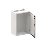 Wall-mounting cabinet, Field width: 2, Rows: 5, 800 mm x 550 mm x 350 mm, Grounded (Class I), IP55
