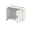 Wall-mounting cabinet, Field width: 4, Rows: 5, 800 mm x 1050 mm x 350 mm, Grounded (Class I), IP55