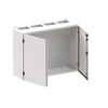 Wall-mounting cabinet, Field width: 4, Rows: 5, 800 mm x 1050 mm x 350 mm, Grounded (Class I), IP55