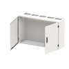 Wall-mounting cabinet, Field width: 5, Rows: 5, 800 mm x 1300 mm x 350 mm, Grounded (Class I), IP55