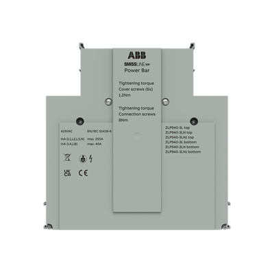 ZLSP940-Main Cover SMISSLINE Incoming Pan Assembly Spare part