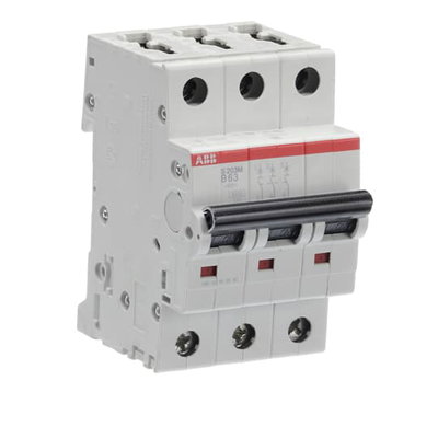 Miniature Circuit Breaker - S200M - 3P - 63 A - B - (AC) 10 kA
