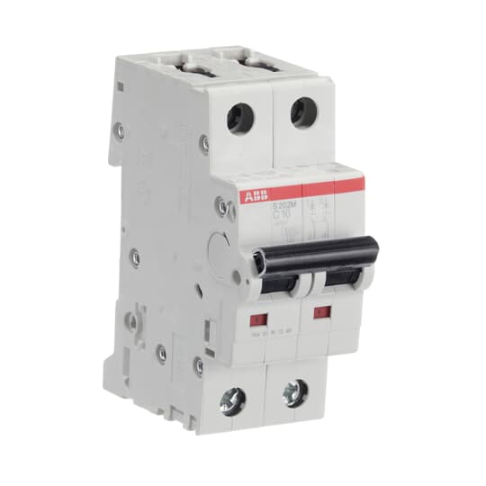 Miniature Circuit Breaker - S200M - 2P - 10 A - C - (AC) 10 kA