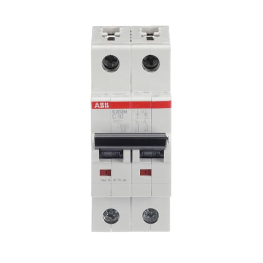 Miniature Circuit Breaker - S200M - 2P - 10 A - C - (AC) 10 kA – Image 2 of 3