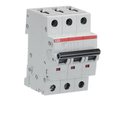 Miniature Circuit Breaker - S200M - 3P - 6 A - C - (AC) 10 kA