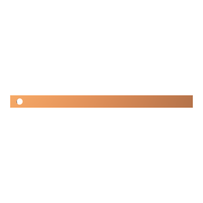 , 20 mm x 298 mm x 5 mm , Field width: 1