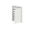 ComfortLine Compact distribution board, Flush mounting, 120 SU, Isolated (Class II), IP30, Field Width: 2, Rows: 5, 864 mm x 615 mm x 125 mm
