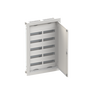 ComfortLine Compact distribution board, Flush mounting, 120 SU, Isolated (Class II), IP30, Field Width: 2, Rows: 5, 864 mm x 615 mm x 125 mm