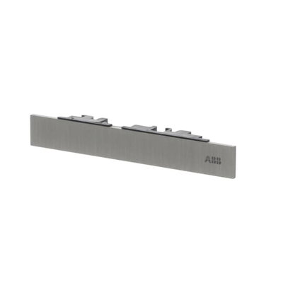 End-strip, size 1/x, 1/x, stainless steel