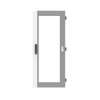 Transparant door, Field width: 2, 1243 mm x 539 mm x 27 mm, IP55