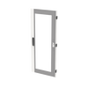 Transparant door, Field width: 2, 1243 mm x 539 mm x 27 mm, IP55