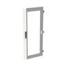 Transparant door, Field width: 2, 1243 mm x 539 mm x 27 mm, IP55