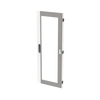 Transparant door, Field width: 2, 1393 mm x 539 mm x 27 mm, IP55