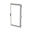 Transparant door, Field width: 3, 1393 mm x 789 mm x 27 mm, IP55