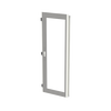 Transparant door, Field width: 2, 1393 mm x 539 mm x 27 mm, IP55