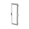 Transparant door, Field width: 2, 1393 mm x 539 mm x 27 mm, IP55