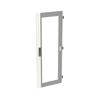 Transparant door, Field width: 2, 1393 mm x 539 mm x 27 mm, IP55