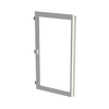 Transparant door, Field width: 3, 1393 mm x 789 mm x 27 mm, IP55