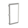 Transparant door, Field width: 3, 1393 mm x 789 mm x 27 mm, IP55