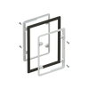 Cabinet connection, 55 mm x 160 mm x 260 mm