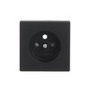 Socket Outlets Safety Shutter black matt - Platform 63