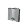 Switch 1-way 2-pole switch Stainless steel - Millenium