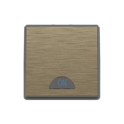 Switch 1-way 2-pole switch Antique Gold - Millenium