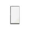 Switch 1-way Off switch 1-pole White Glass - Millenium