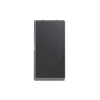 Switch 1-way Off switch 1-pole Black Glass - Millenium