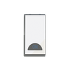 Switch 1-way Double Pole 2-pole switch White Glass - Millenium