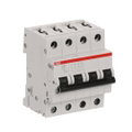 Miniature Circuit Breaker - S200 - 4P - 4 A - D - (AC) 6 kA
