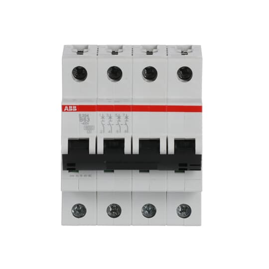 Miniature Circuit Breaker - S200 - 4P - 63 A - B - (AC) 6 kA