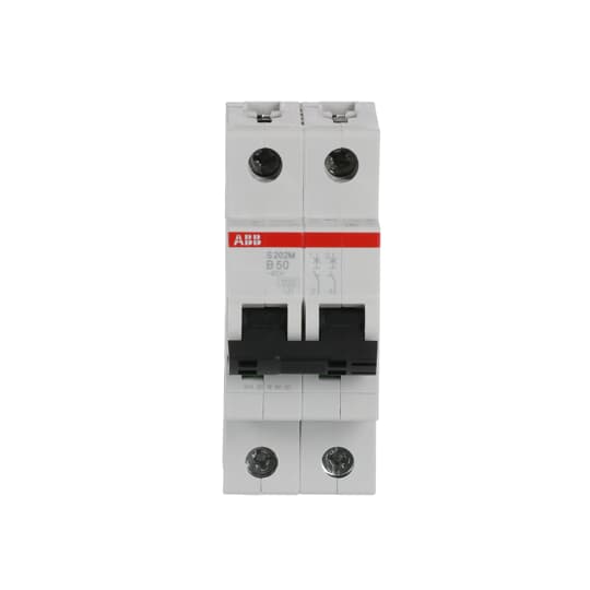 Miniature Circuit Breaker - S200M - 2P - 50 A - B - (AC) 10 kA