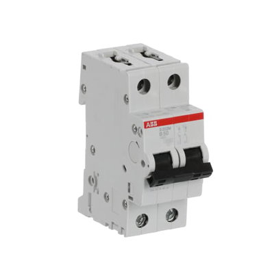 Miniature Circuit Breaker - S200M - 2P - 50 A - B - (AC) 10 kA