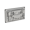 Socket outlet BS with USB Dune Grey - Millenium