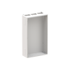 Wall-mounting cabinet, Field width: 3, Rows: 9, 1400 mm x 800 mm x 350 mm, Grounded (Class I), IP30