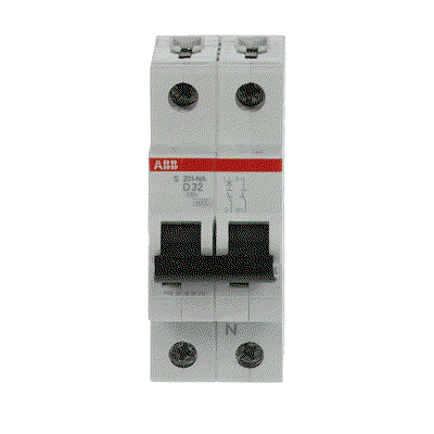 Miniature Circuit Breaker - S200 - 1P+N - 32 A - D - (AC) 6 kA