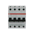 Miniature Circuit Breaker - S200 - 4P - 6 A - D - (AC) 6 kA