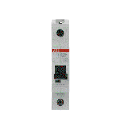 Miniature Circuit Breaker - S200M - 1P - 63 A - D - (AC) 10 kA