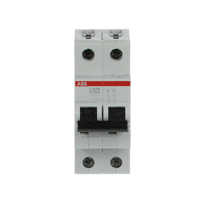 Miniature Circuit Breaker - S200M - 2P - 10 A - K - (AC) 10 kA