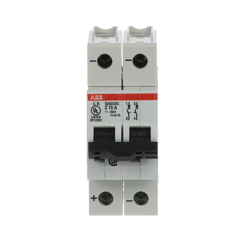 Miniature Circuit Breaker - S200UDC - 2P - 10 A - Z - (230 V AC) 14 kA