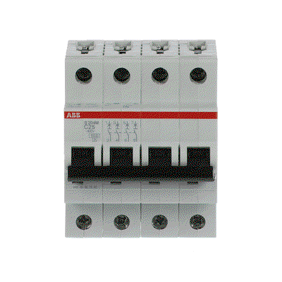 Miniature Circuit Breaker - S200M - 4P - 25 A - C - (AC) 10 kA