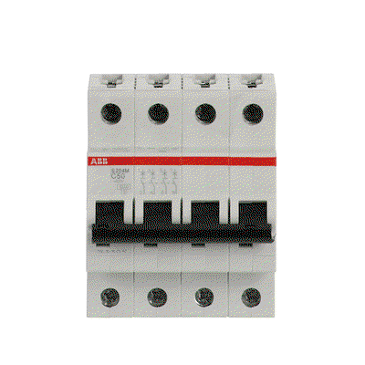 Miniature Circuit Breaker - S200M - 4P - 50 A - C - (AC) 10 kA