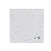Rocker with legend Symbol "key" for Switch/push button, Single rocker studio white - Platform 63